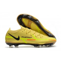 Crampon Nike Phantom GT2 Elite FG Jaune