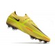 Crampon Nike Phantom GT2 Elite FG Jaune