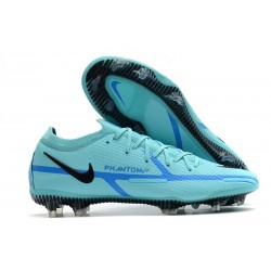 Crampon Nike Phantom GT2 Elite FG Bleu