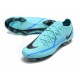 Crampon Nike Phantom GT2 Elite FG Bleu