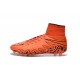 Chaussures Hypervenom Phantom II FG Moulés Nike Orange Noir