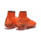 Chaussures Hypervenom Phantom II FG Moulés Nike Orange Noir