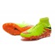 Chaussures Hypervenom Phantom II FG Moulés Nike Jaune Orange