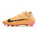 Chaussure Nike Phantom GX DF Elite FG Teinte Citron Bordeaux Crush