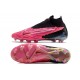 Chaussure Nike Phantom GX DF Elite FG Rose Noir