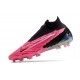 Chaussure Nike Phantom GX DF Elite FG Rose Noir