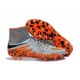 Chaussures Hypervenom Phantom II FG Moulés Nike Gris Orange Noir