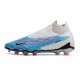 Chaussure Nike Phantom GX DF Elite FG Bleu Baltique Rose Blanc Bleu Laser