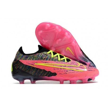 Nike Phantom GX Elite FG Neuf Rose Noir Jaune