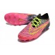 Nike Phantom GX Elite FG Neuf Rose Noir Jaune