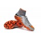 Chaussures Hypervenom Phantom II FG Moulés Nike Gris Orange Noir