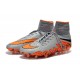 Chaussures Hypervenom Phantom II FG Moulés Nike Gris Orange Noir