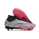 Nike Air Zoom Mercurial Superfly 9 Elite XXV SG Argent Métallique Hyper Rose Noir