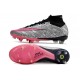 Nike Air Zoom Mercurial Superfly 9 Elite XXV SG Argent Métallique Hyper Rose Noir