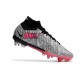 Nike Air Zoom Mercurial Superfly 9 Elite XXV SG Argent Métallique Hyper Rose Noir