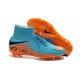 Chaussures Hypervenom Phantom II FG Moulés Nike Bleu Orange