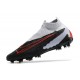 Chaussure Nike Phantom GX DF Elite FG Noir Gris