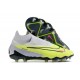 Nike Gripknit Phantom GX DF Elite FG Volt Très Pâle Gridiron Raisin Très Pâle