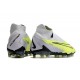 Nike Gripknit Phantom GX DF Elite FG Volt Très Pâle Gridiron Raisin Très Pâle