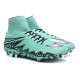 Chaussures Hypervenom Phantom II FG Moulés Nike Vert Argent Noir