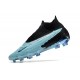 Nike Gripknit Phantom GX DF Elite FG Bleu Noir