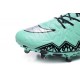 Chaussures Hypervenom Phantom II FG Moulés Nike Vert Argent Noir