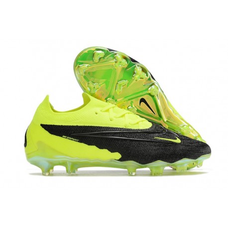 Chaussures Nike Phantom GX Elite FG Noir Volt