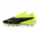 Chaussures Nike Phantom GX Elite FG Noir Volt