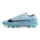 Chaussures Nike Phantom GX Elite FG Bleu Noir