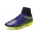 Chaussures Hypervenom Phantom II FG Moulés Nike Violet Jaune