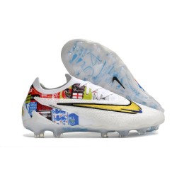 Chaussures Nike Phantom GX Elite FG Blanc