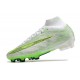 Nike Air Zoom Mercurial Superfly Elite 9 FG Blanc Vert