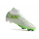 Nike Air Zoom Mercurial Superfly Elite 9 FG Blanc Vert