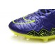 Chaussures Hypervenom Phantom II FG Moulés Nike Violet Jaune