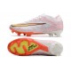 Nike Zoom Mercurial Vapor XV Elite FG Blanc Orange Jaune