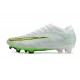 Nike Zoom Mercurial Vapor XV Elite FG Blanc Vert