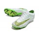 Nike Zoom Mercurial Vapor XV Elite FG Blanc Vert