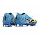 Nike Zoom Mercurial Vapor XV Elite FG Bleu Jaune