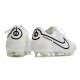 Chaussures Nike Tiempo Legend 9 Elite FG Blanc