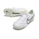 Chaussures Nike Tiempo Legend 9 Elite FG Blanc
