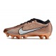 Nike Zoom Mercurial Vapor 15 Elite AG-Pro Mbappe Cuivre Métallique