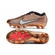 Nike Zoom Mercurial Vapor 15 Elite AG-Pro Mbappe Cuivre Métallique