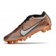 Nike Zoom Mercurial Vapor 15 Elite AG-Pro Mbappe Cuivre Métallique