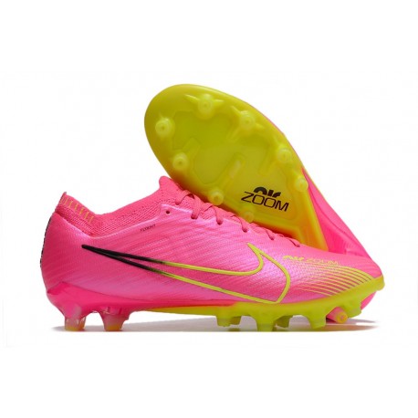 Nike Zoom Mercurial Vapor 15 Elite AG-Pro Rose Jaune