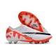 Nike Zoom Mercurial Vapor 15 Elite AG-Pro Blanc Cramoisi Vif Noir