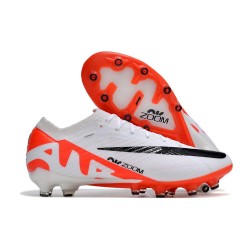 Nike Zoom Mercurial Vapor 15 Elite AG-Pro Blanc Cramoisi Vif Noir