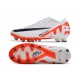 Nike Zoom Mercurial Vapor 15 Elite AG-Pro Blanc Cramoisi Vif Noir