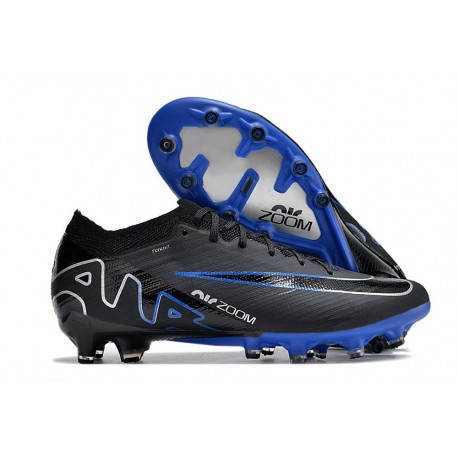 Nike Zoom Mercurial Vapor 15 Elite AG-Pro Noir Chrome Hyper Royal