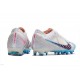 Nike Zoom Mercurial Vapor 15 Elite AG-Pro Blanc Bleu