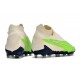 Nike Gripknit Phantom GX DF Elite FG Vert Blanc